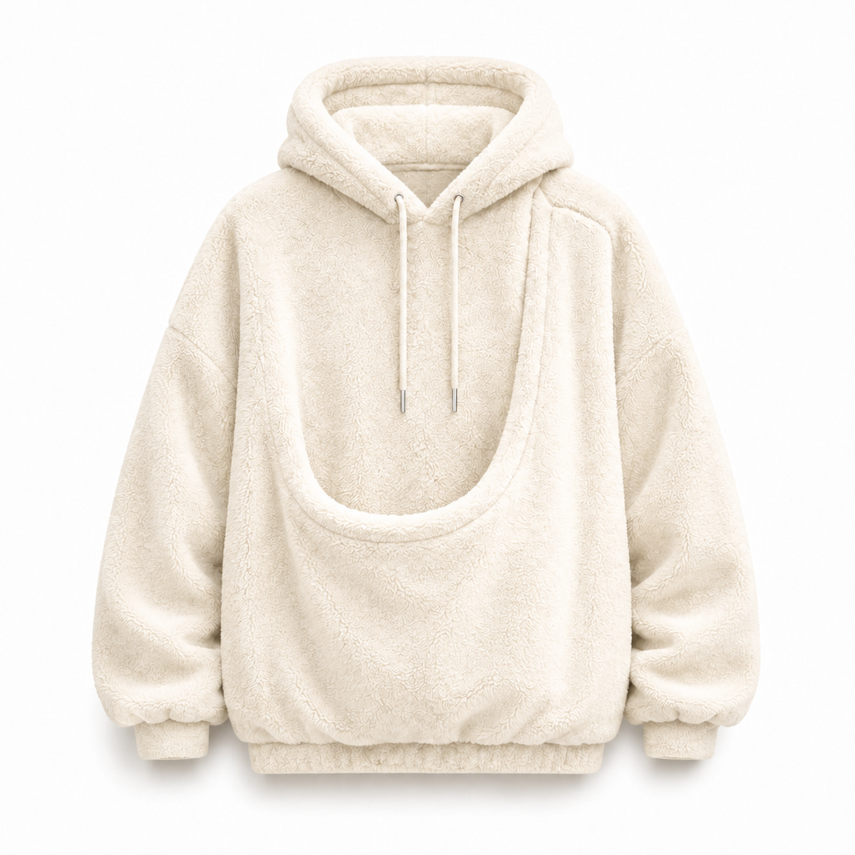 PupPocket Dog Mom Hoodie — Cream