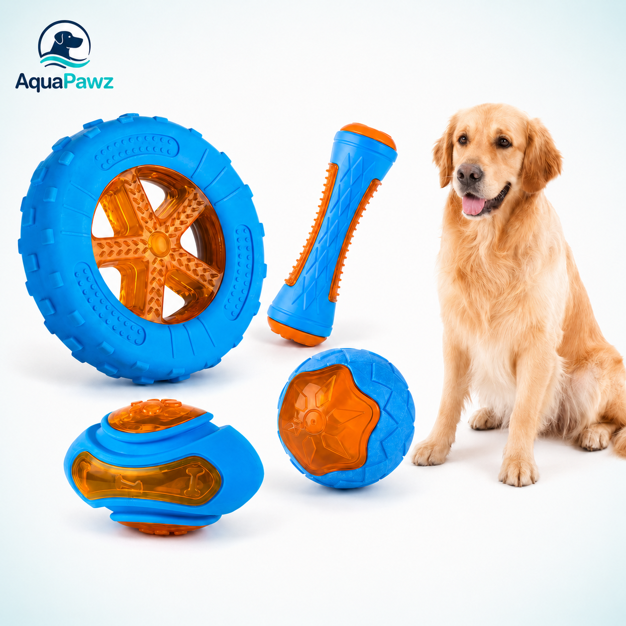 AquaPawz Chew & Play Dog Toy