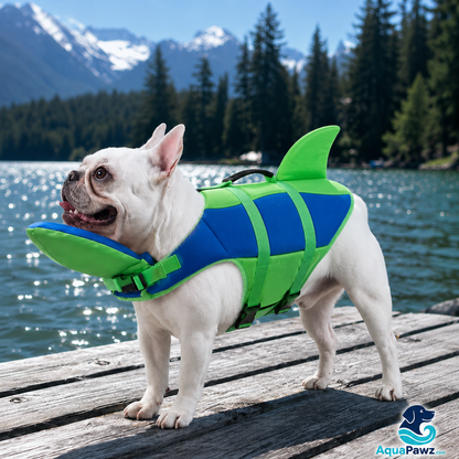 AquaPawz™ Shark Fin Dog Life Jacket