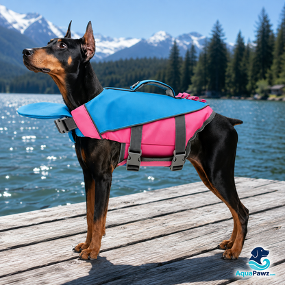 AquaPawz™ Rescue Grip Dog Life Jacket