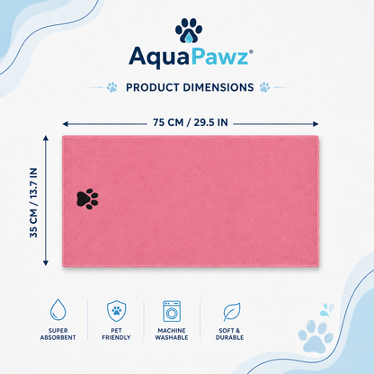 AquaPawz™ Quick-Dry Pet Towel