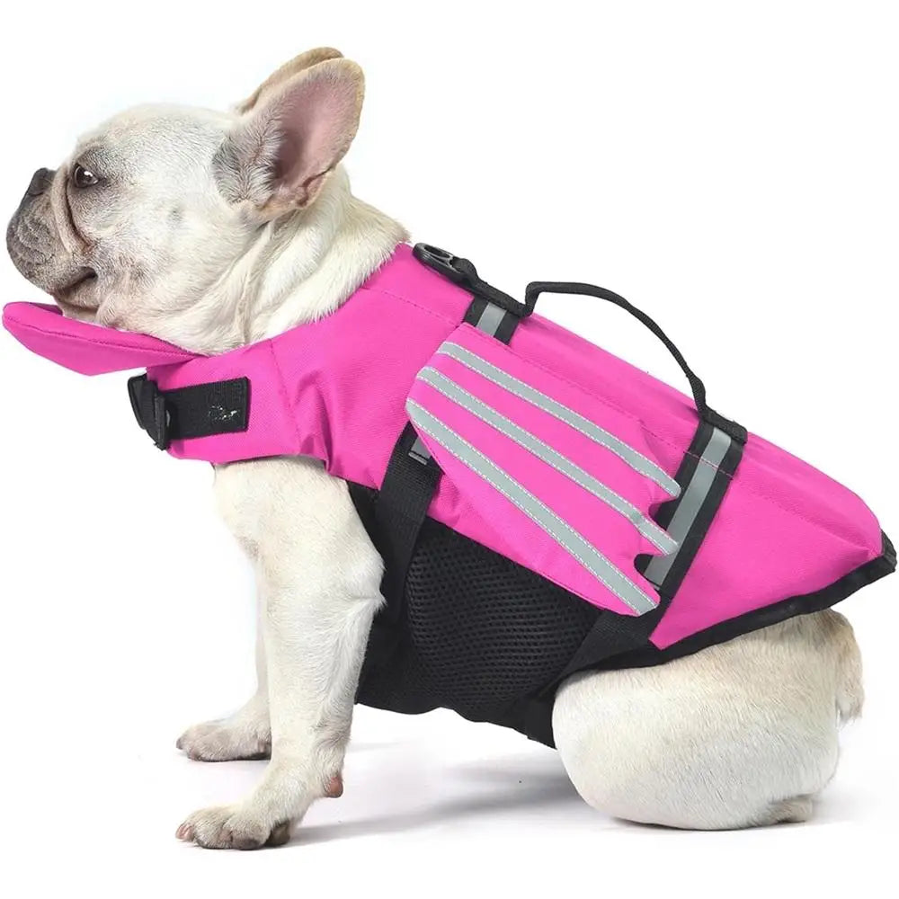 AquaPawz Reflect Pro dog life jacket in Pink