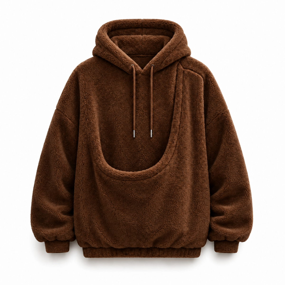 PupPocket Dog Mom Hoodie — Brown