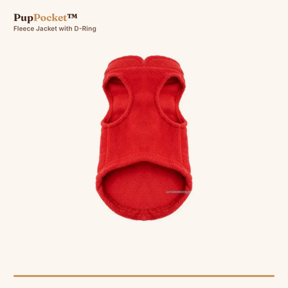 PupPocket Fleece Jacket with D-Ring